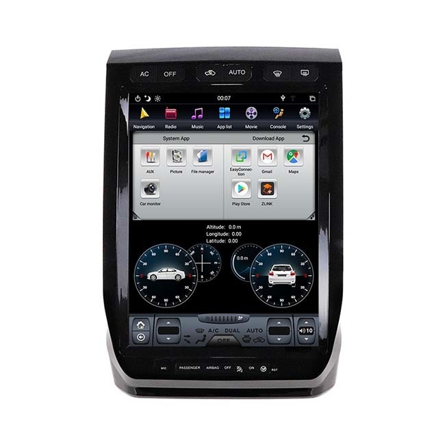 4G SIM WIFI Ford Sat Nav DVD 128GB Android Car Stereo 1920 * 1080 13.3 بوصة