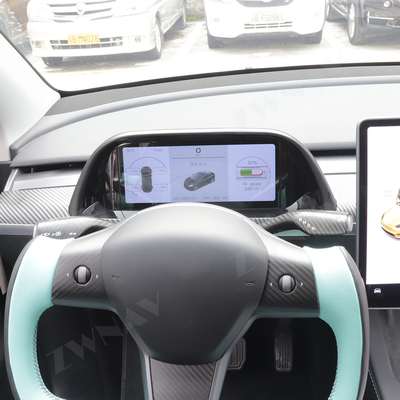 شاشة مجموعة رقمية لسيارة Tesla Model 3 Intel Model Y AMD Car LCD Dashboard