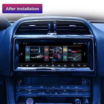 شاشة BT Jaguar Xf Carplay Stereo Fascia Android 10128G 10.2 Inch