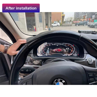 شاشة عرض لوحة القيادة الرقمية من طراز Linux BMW لوحدة مجموعة أجهزة القياس في سيارة BMW