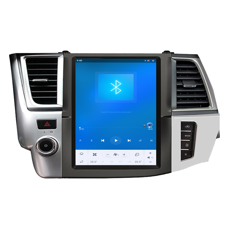 مشغل راديو السيارة Qualcomm ثماني النواة Android11 ​​لتويوتا هايلاندر 2014-2021