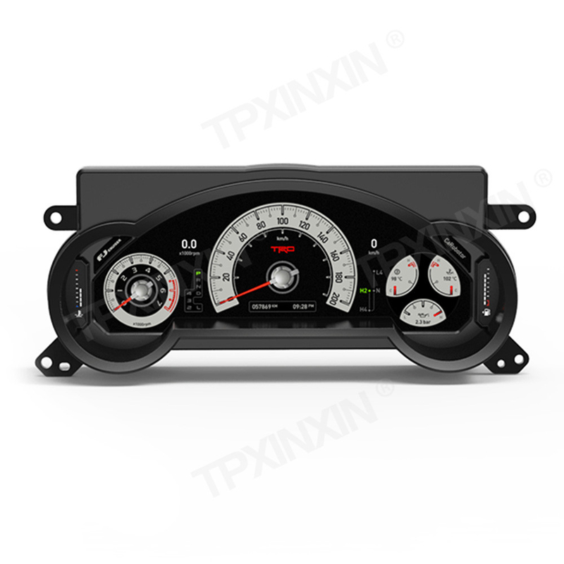شاشة السيارة الرقمية العنقودية Toyota FJ Car LCD Dashboard Speedmeter Head Unit