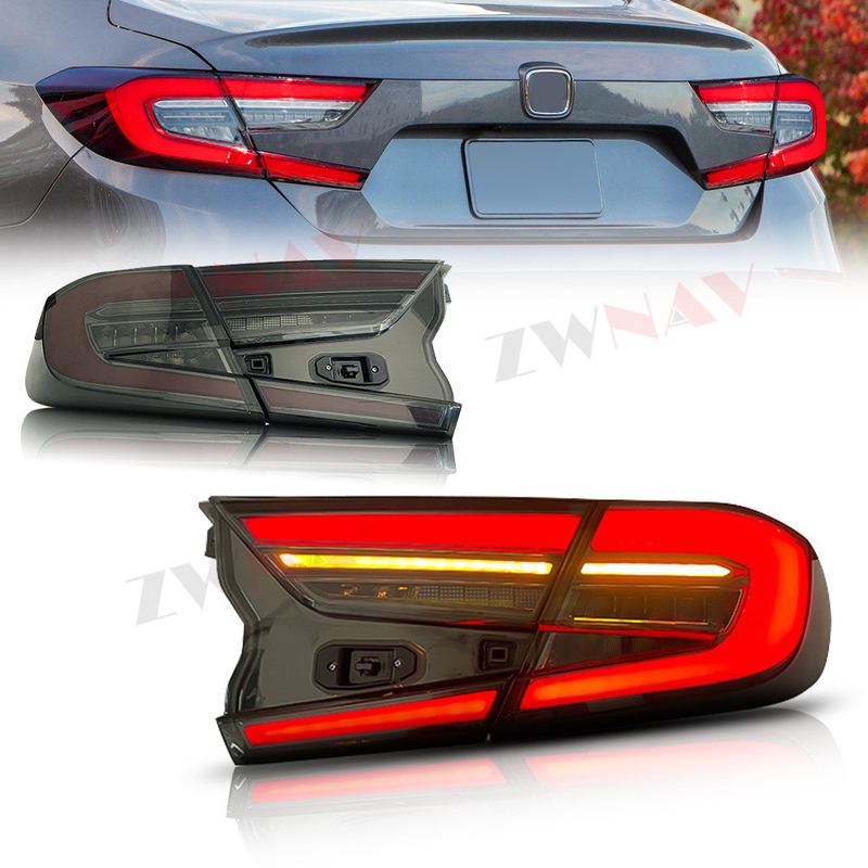 مصباح خلفي للسيارة طراز 2022 لسيارة Honda 11th جيل سيفيك LED كشافات تعديل تجميع العدسة المزدوجة