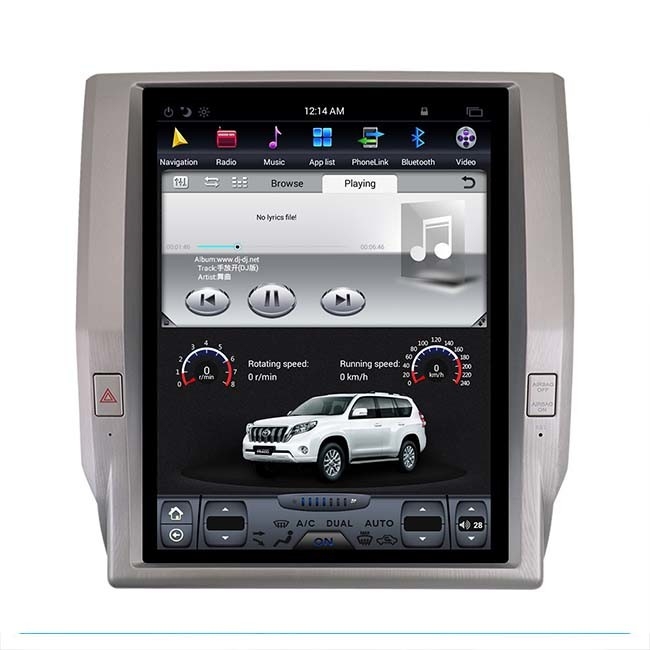 128 جيجا بايت Toyota Tundra Reverse Camera Interface Android 9.0 Car Multimedia