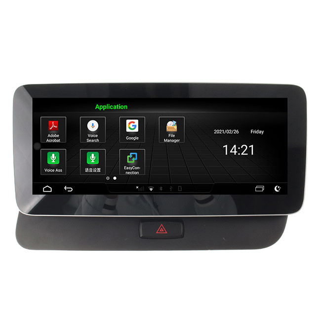 128GB Q5 AUDI Carplay Android Auto GPS Map 10.25 بوصة نظام ملاحة السيارات