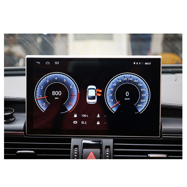 2012 2016 Audi A6 Android Head Unit Navigation 8.8 Inch 1280 * 800