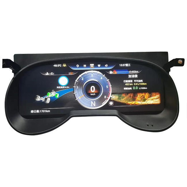 12.5 بوصة IPS سيارة LCD لوحة العدادات RAV4 Toyota Digital Dash