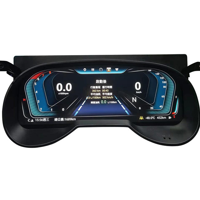 12.5 بوصة IPS سيارة LCD لوحة العدادات RAV4 Toyota Digital Dash