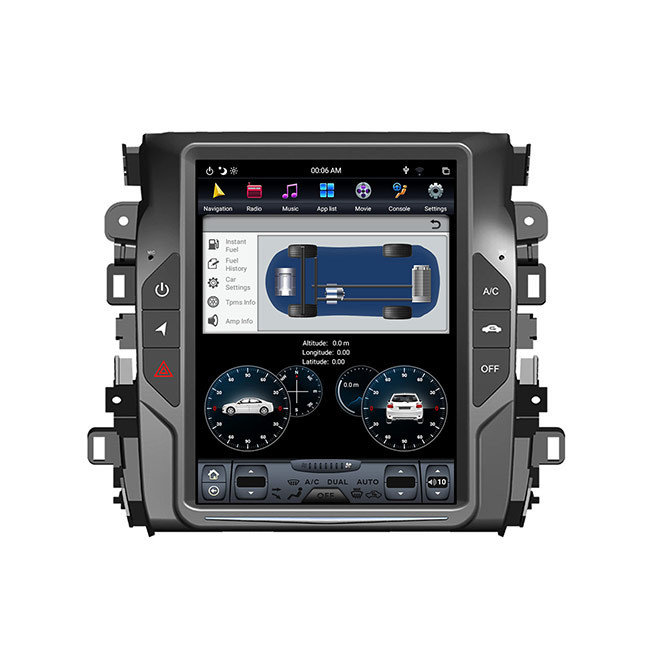 10.4 بوصة Honda Android Head Unit 1280 * 800 GPS Navigation Stereo