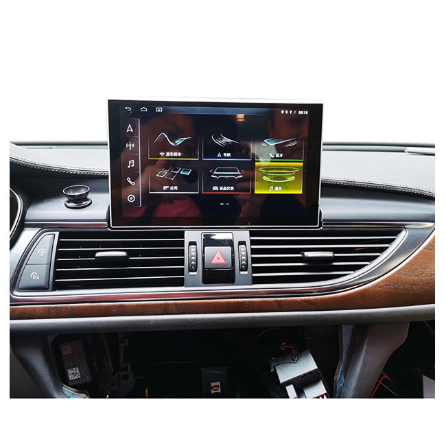 2012 2016 Audi A6 Android Head Unit Navigation 8.8 Inch 1280 * 800