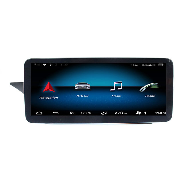 Bluetooth 5.0 Mercedes Android Head Unit 12.3 بوصة 64 جيجا بايت راديو السيارة ومشغل دي في دي
