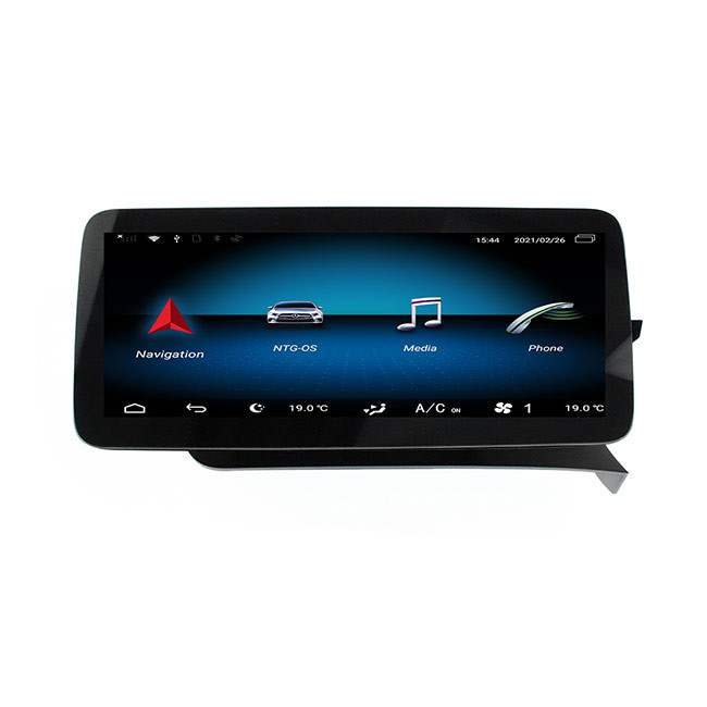 الببتيد الأيمن Mercedes Benz Head Unit Android 10 Car Audio 12.3 Inch 64GB
