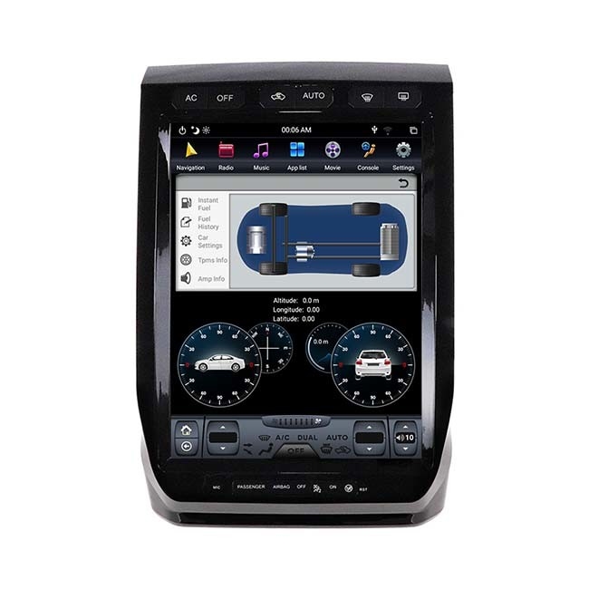 13 بوصة 2015 Ford F150 Head Unit PX6 Auto Multimedia Player Android 9