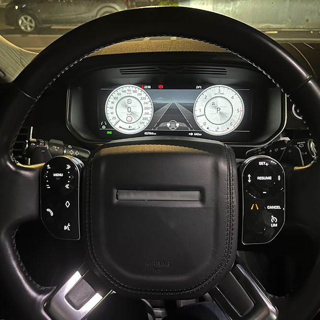 أداة لوحة عدادات السيارة الرقمية العنقودية لسيارة لاند روفر رينج روفر فوغ L405 Sport L494